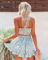 Bayou Floral Ruffle Shorts InsStreet